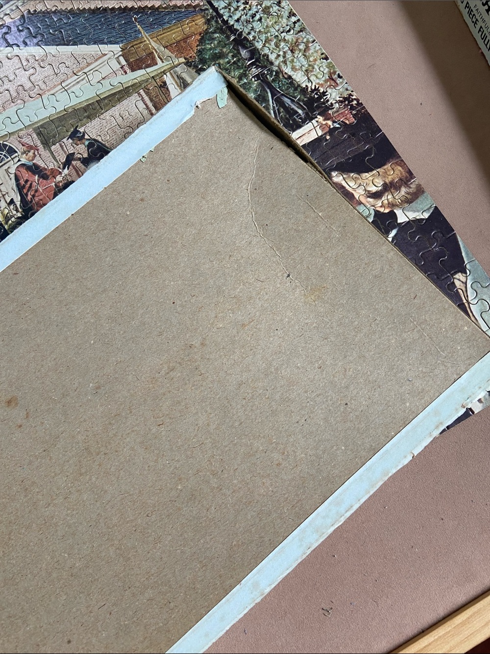 500-Piece Vintage Jigsaw Puzzle The Saturday Evening Post Jaymar - Picture 4 of 5